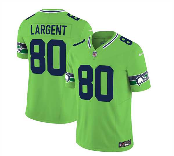 Men & Women & Youth Seattle Seahawks #80 Steve Largent 2023 F.U.S.E. Green Limited Jersey->tennessee titans->NFL Jersey